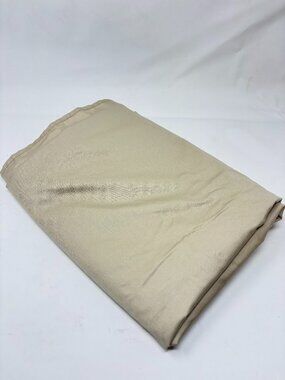 Kirkland Signature Queen Flat Sheet 540TC Cotton Khaki Beige Sateen